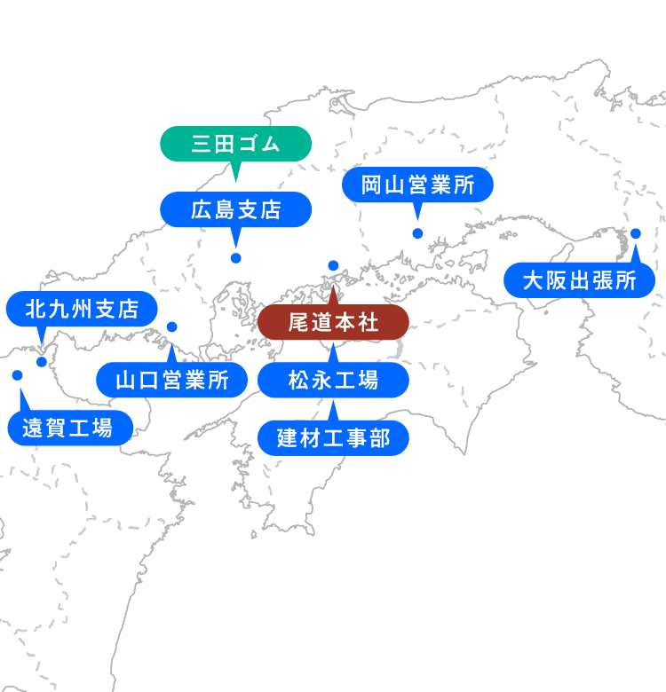 日工ネットワーク全国地図